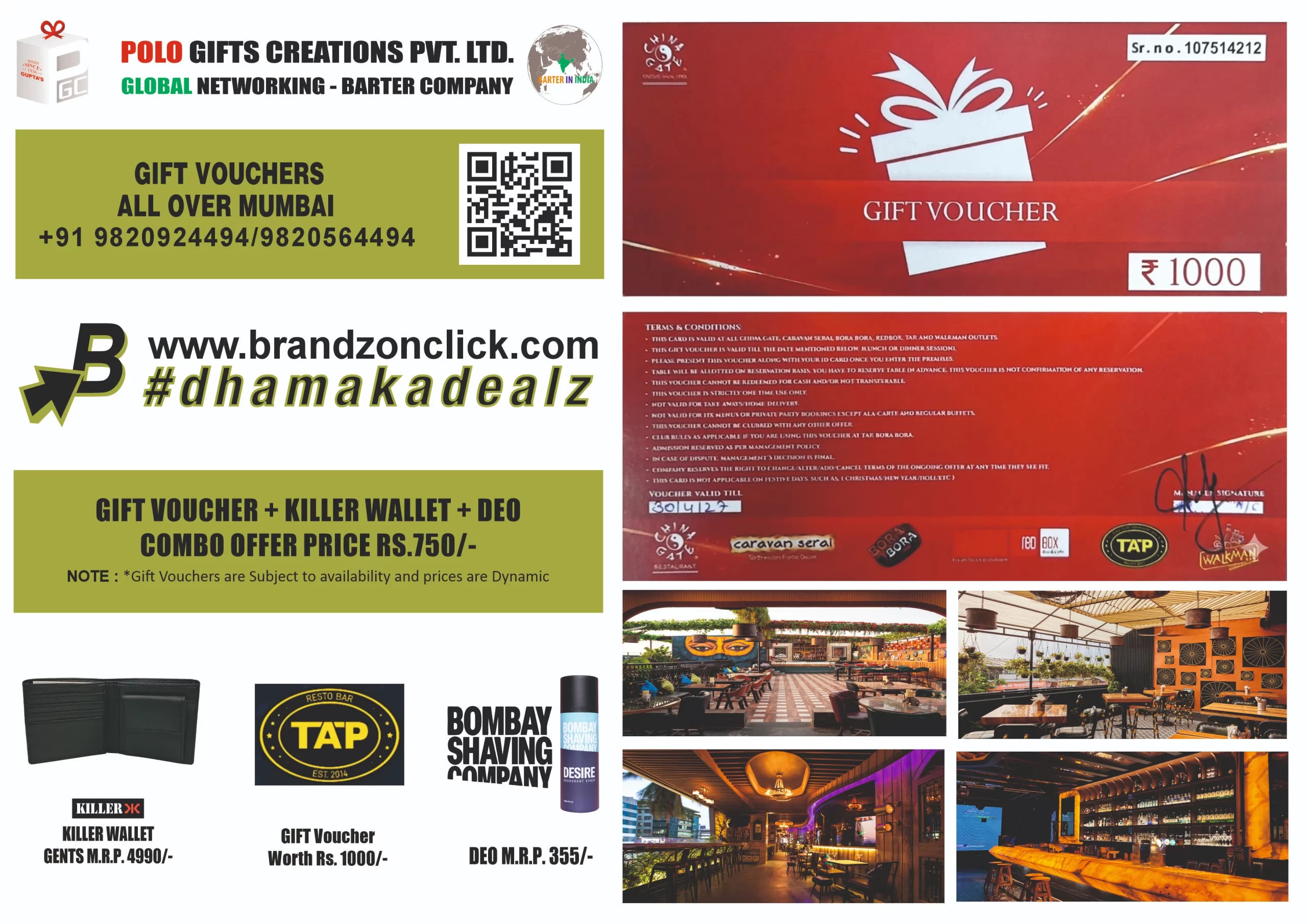 Tap Resto Bar - China Gate